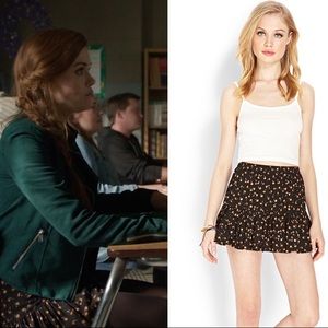 Forever 21 mini floral skirt